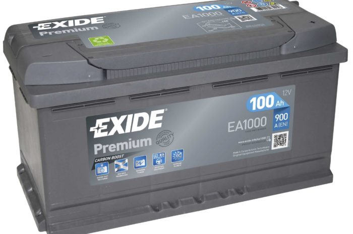 Аккумуляторная батарея EXIDE Premium  100Ah ОП